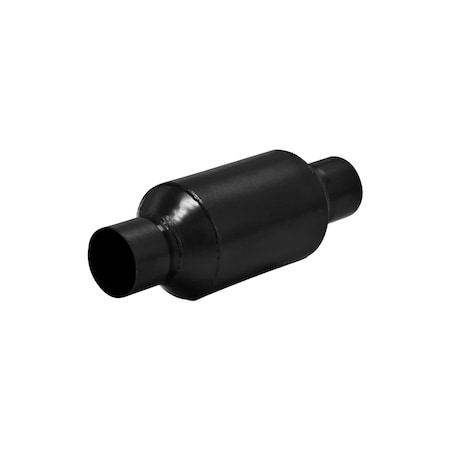 Flowmaster OUTLAW RACE SHORTY MUFFLER, 2.50IN IN/OUT:12.00IN LONG OVERALL,  815425S